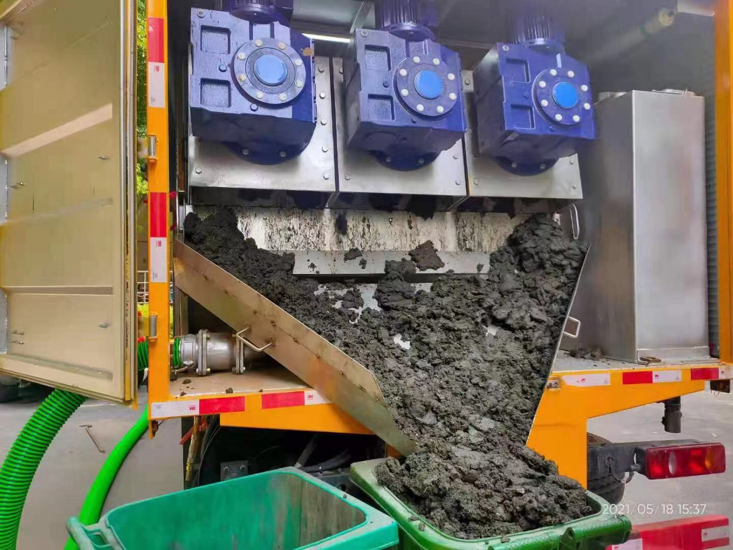 汶川化粪池清掏城市维护站-泥浆净化干湿分离处理